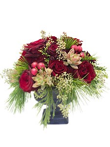 Rogers Gardens: Christmas Floral Arrangement