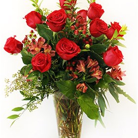 Rogers Gardens: Christmas Floral Arrangement